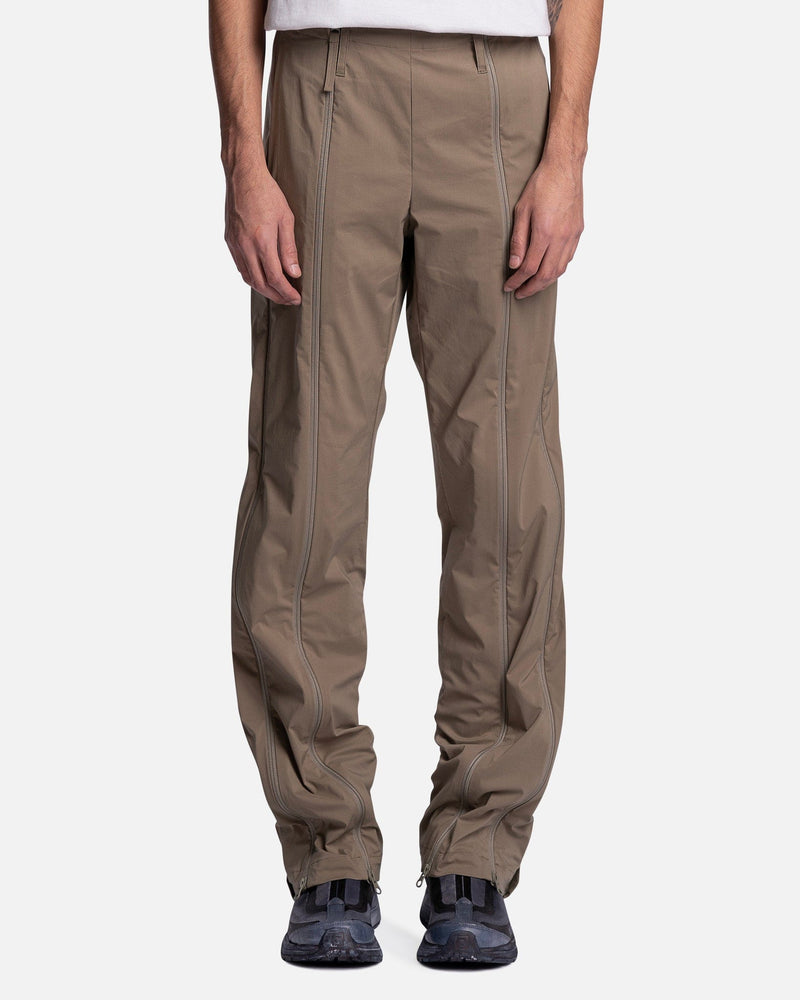POST ARCHIVE FACTION (P.A.F) Men's Pants 5.0+ Technical Pants Center in Olive Green