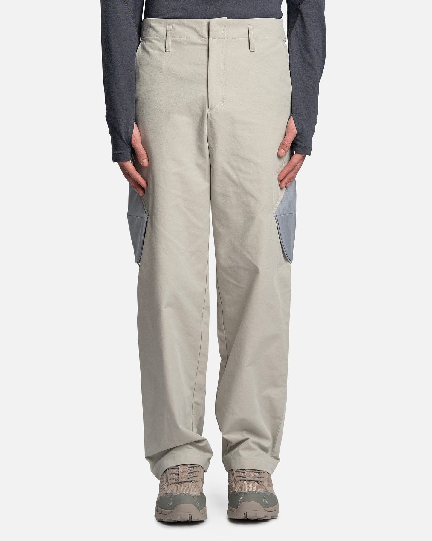 POST ARCHIVE FACTION (P.A.F) Men's Pants 5.0 Trousers Center in Grey