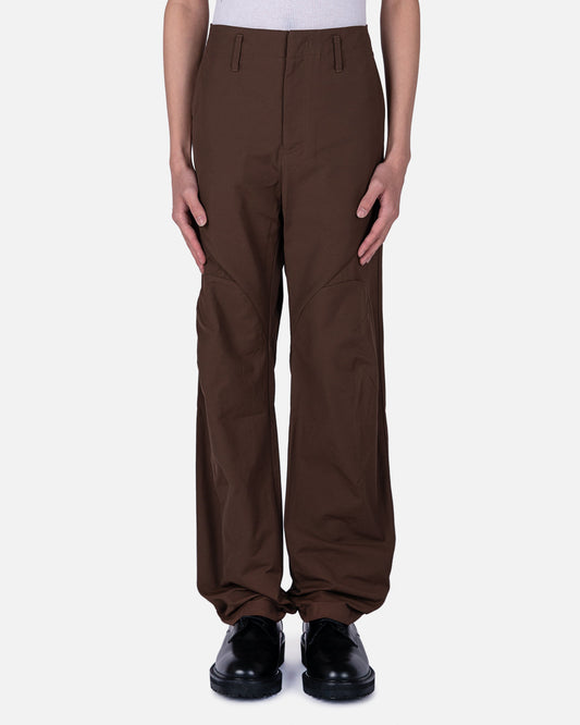 POST ARCHIVE FACTION (P.A.F) Men's Pants 5.0 Trousers Right in Brown