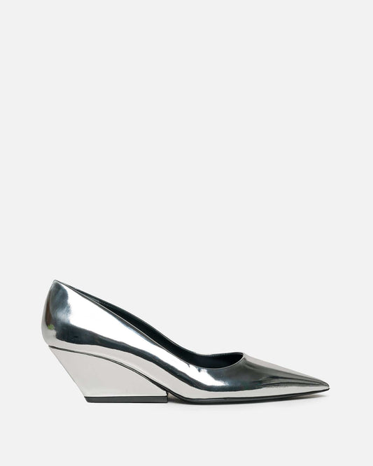 Marni Women Heels 5.5 Pump Heel in Silver