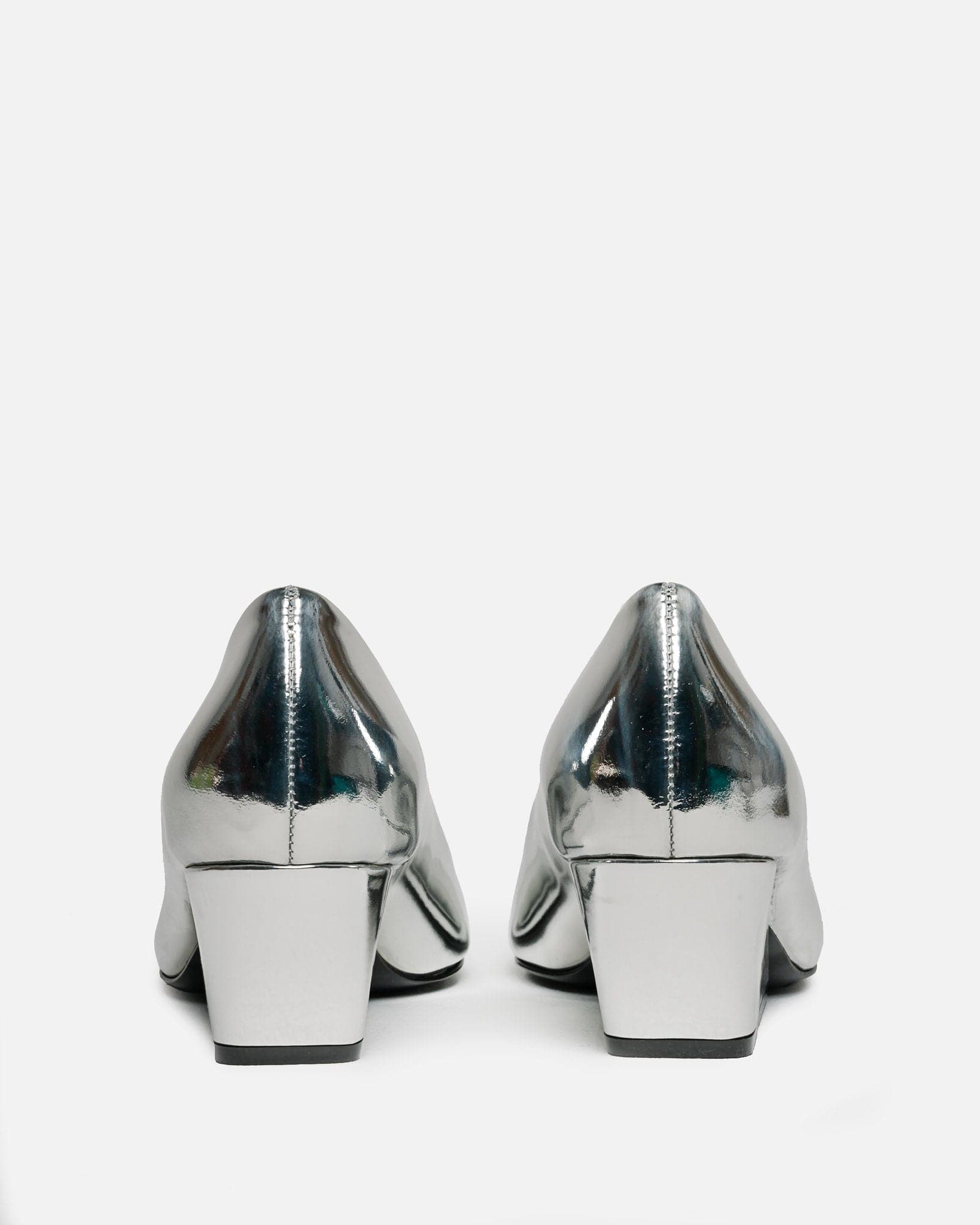 ladies silver dress pumps Amazon.com | Delicious Womens Eiffel Glossy Closed Toe Dress Platform Pump Professional Women Stiletto Heel,Silver Glitter,6.5