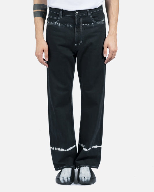 Marni Men's Jeans 5-Pocket Trousers in Black