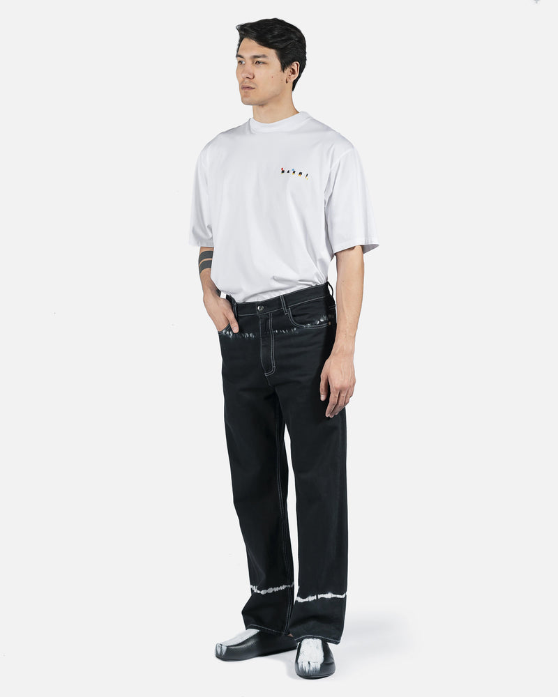 Marni Men's Jeans 5-Pocket Trousers in Black
