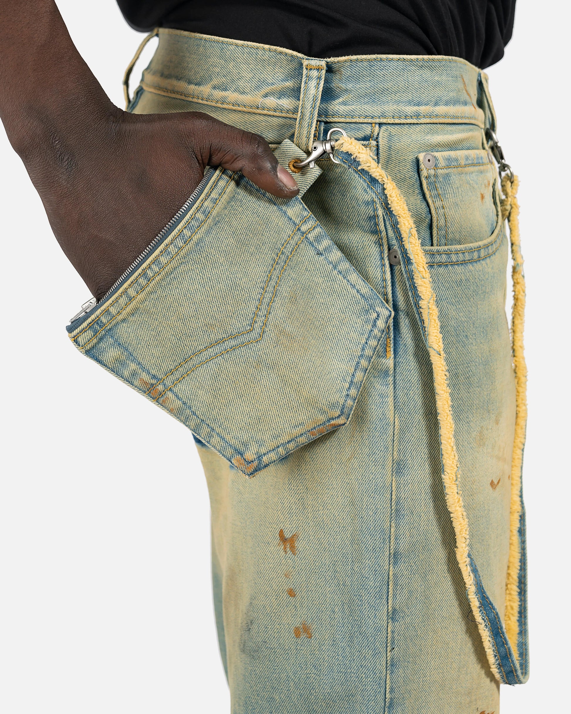 5 Pockets Pants in Dirty Wash – SVRN