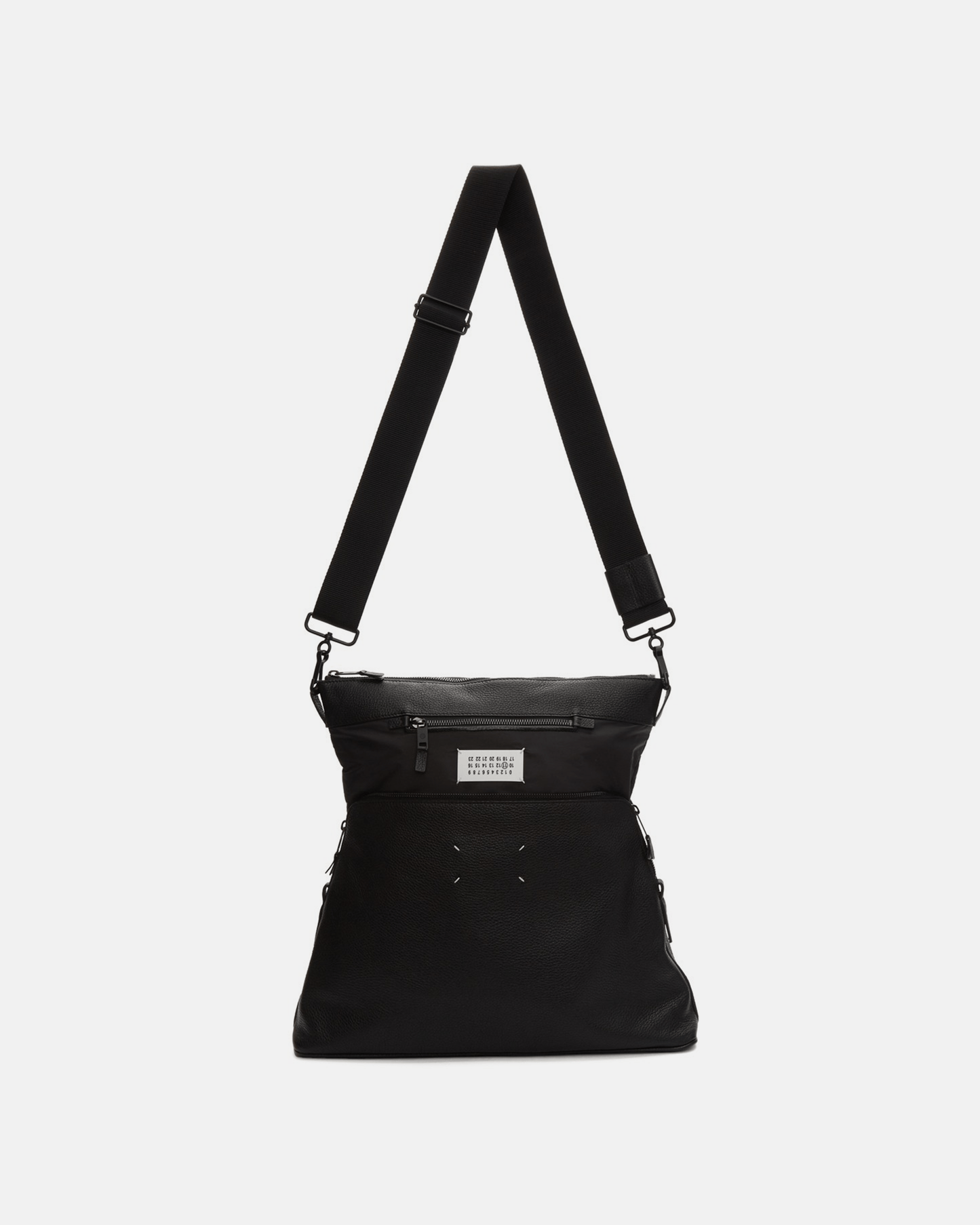 Maison Margiela Leather Goods 5AC Crossbody Bag in Black