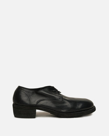 Guidi Men's Shoes 792Z Full Grain Derby in Black
