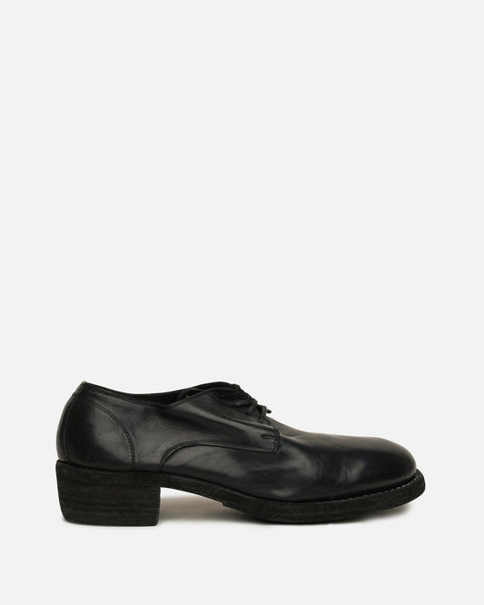 Guidi Men's Shoes 792Z Full Grain Derby in Black