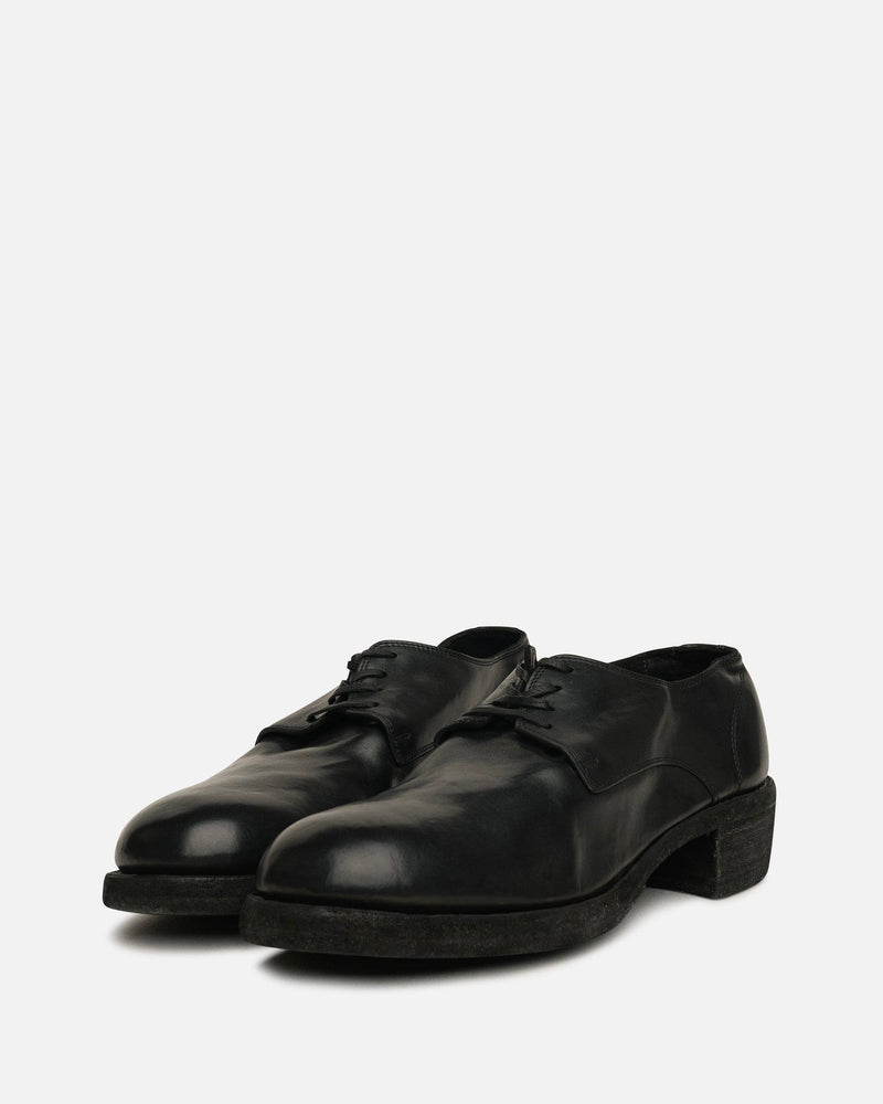 Guidi Men's Shoes 792Z Full Grain Derby in Black