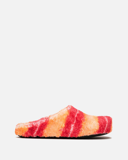 Marni Men's Shoes Abstract Sabot in Red/Orange