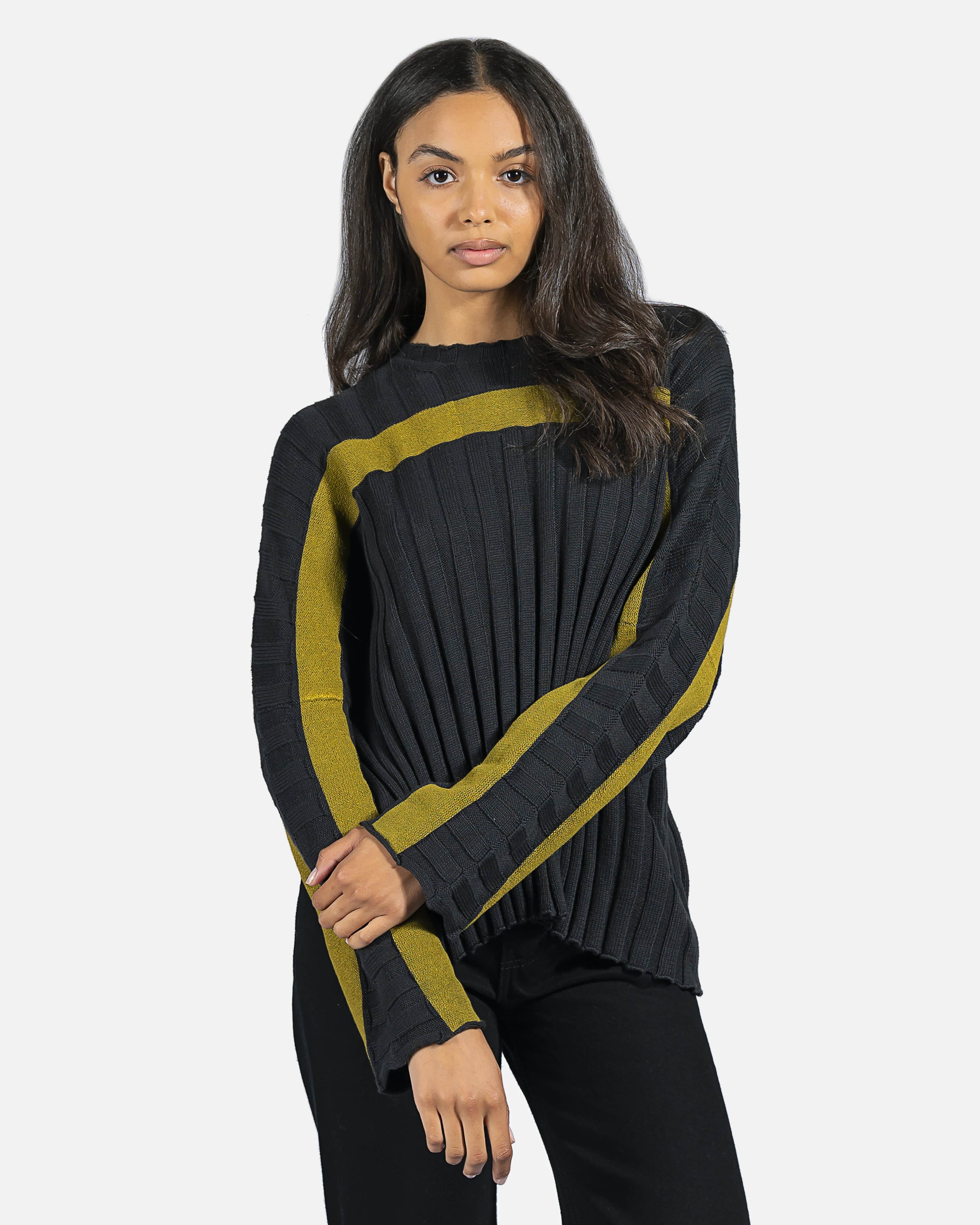 Accordion Sweater in Smoke Yolk – SVRN