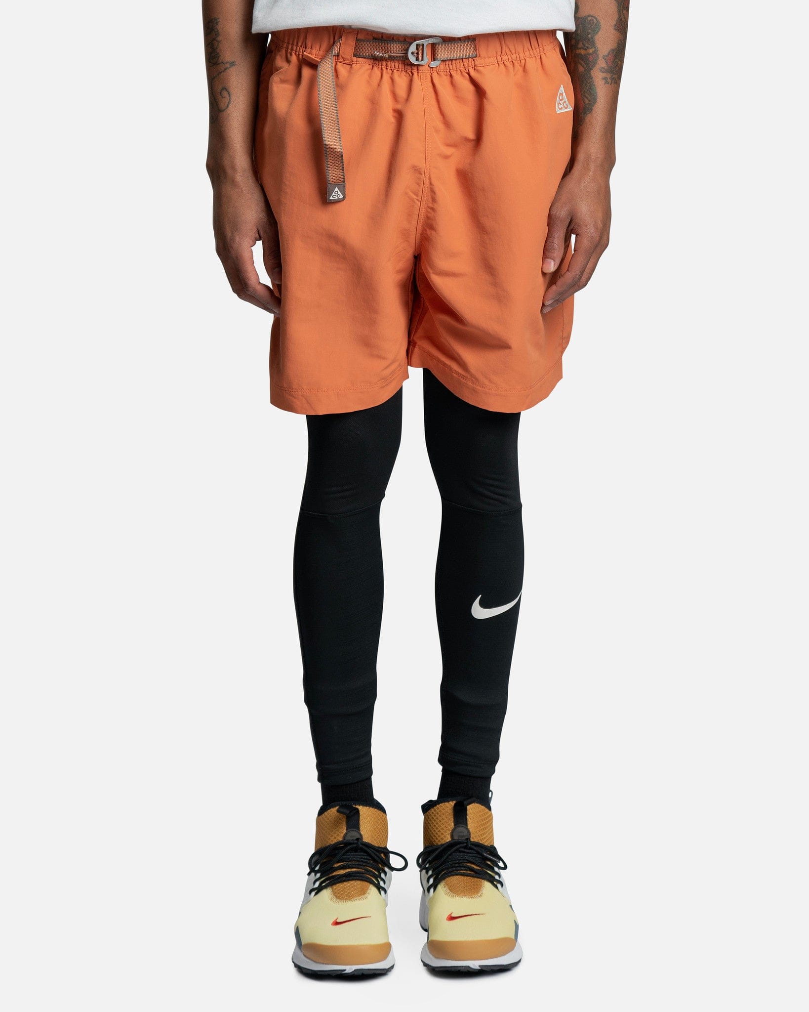 Nike Men's Shorts ACG Trail Shorts in Rust Oxide