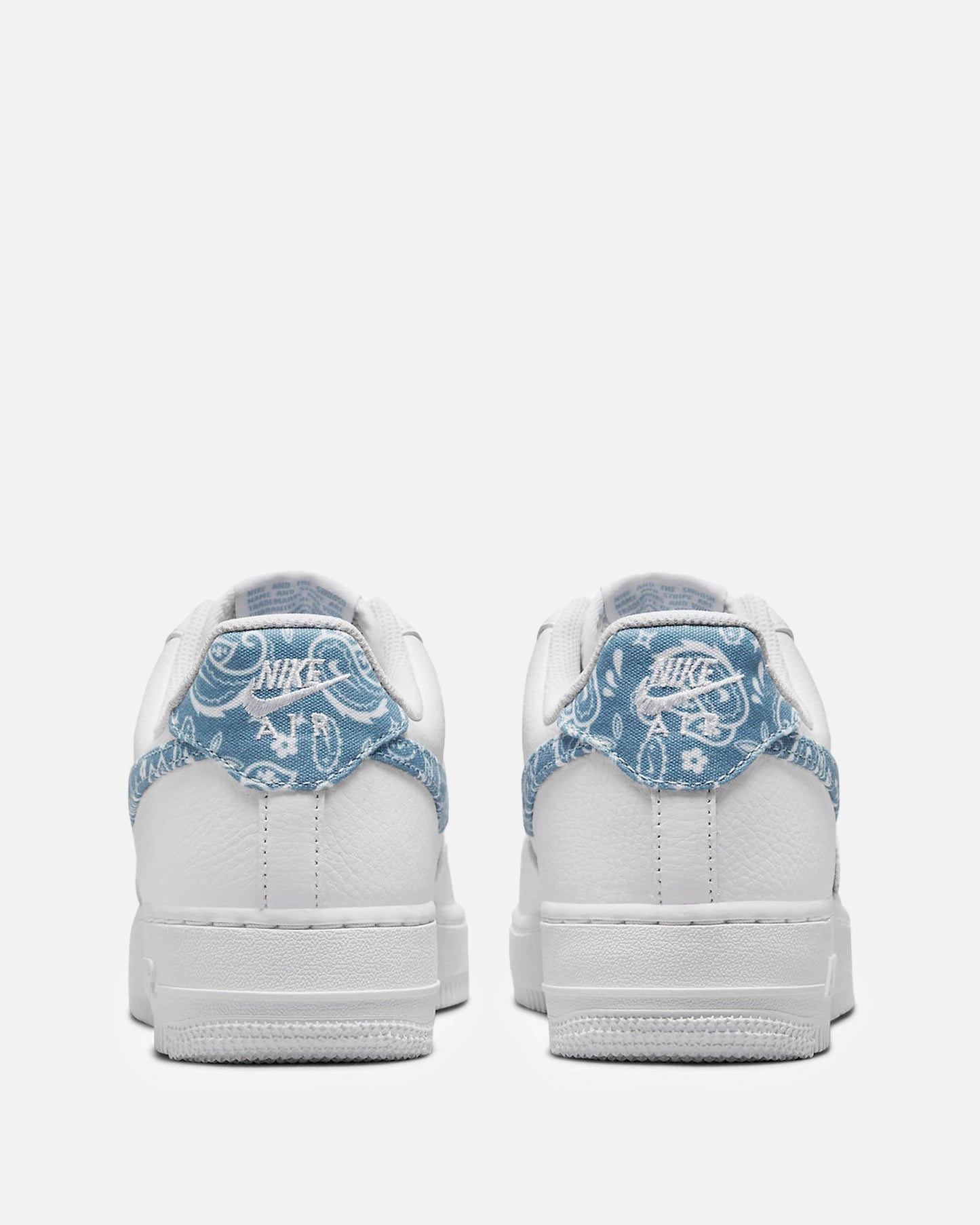 Nike Women's Shoes Air Force 1 '07 Essential 'Blue Paisley'