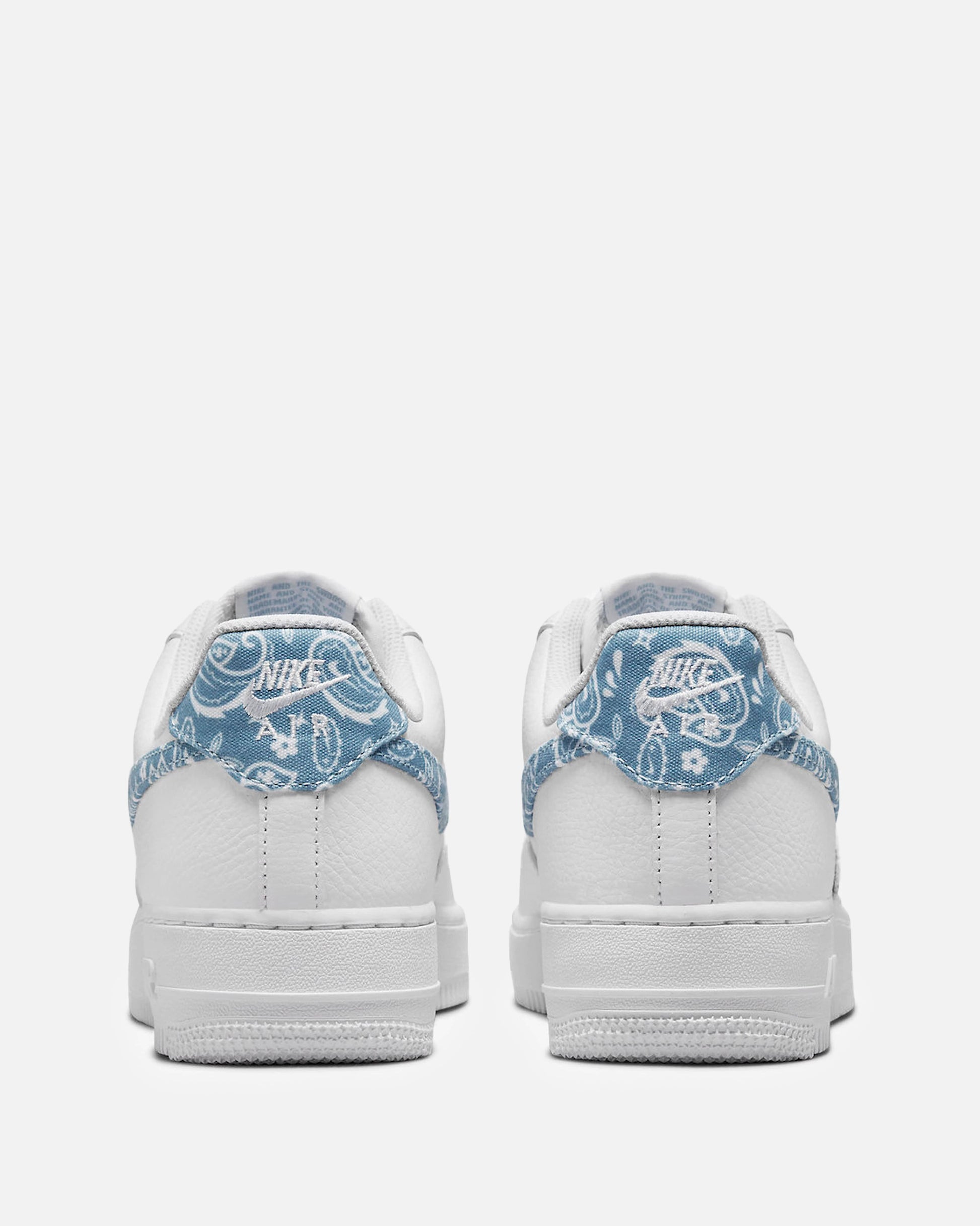 Nike Women's Shoes Air Force 1 '07 Essential 'Blue Paisley'