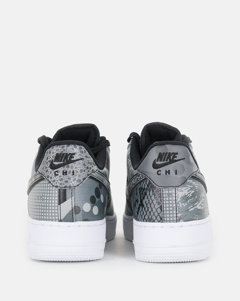 Nike Men's Sneakers Air Force 1 "City of Dreams" in Black
