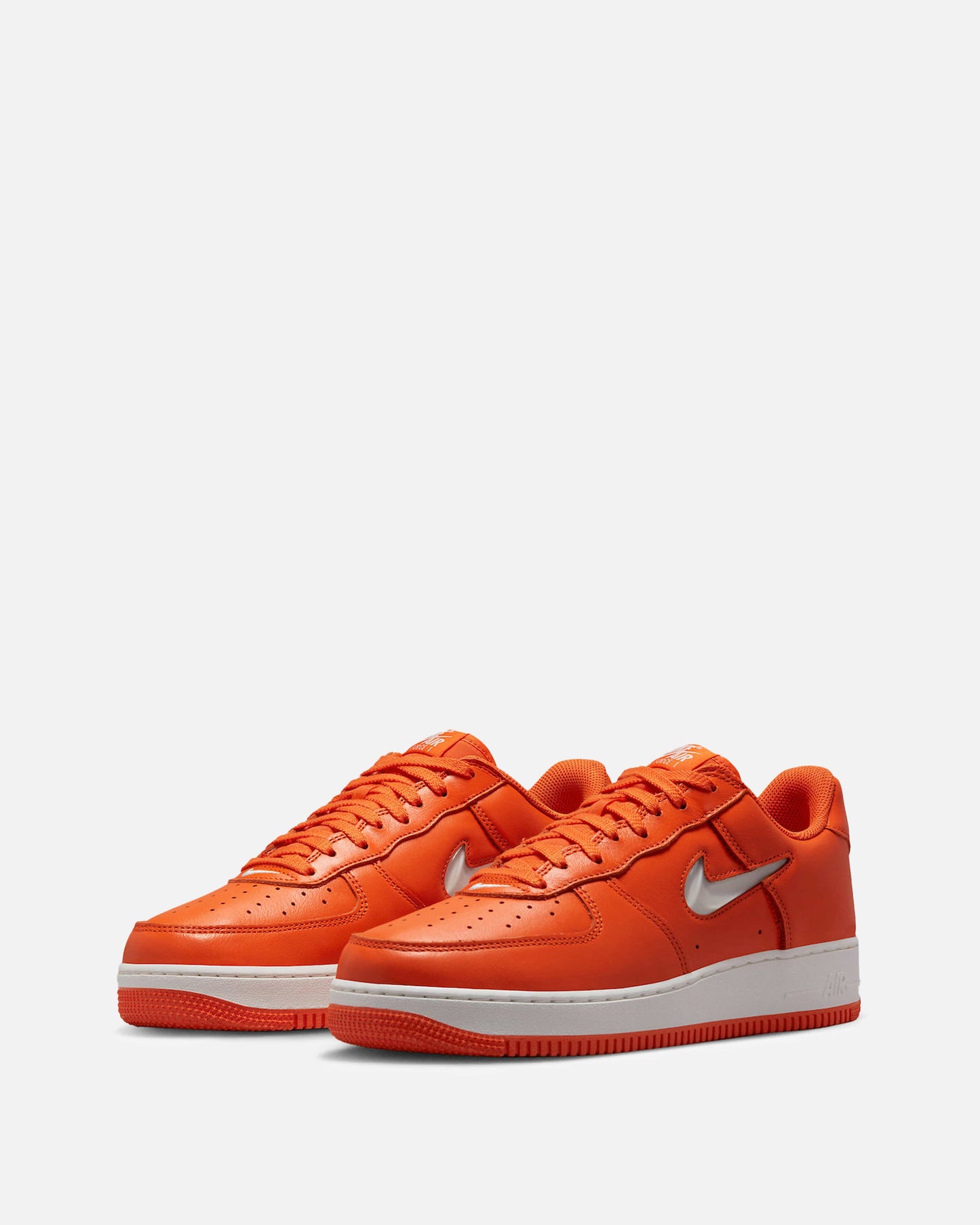 Nike Men's Sneakers Air Force 1 Color of The Month 'Safety Orange'