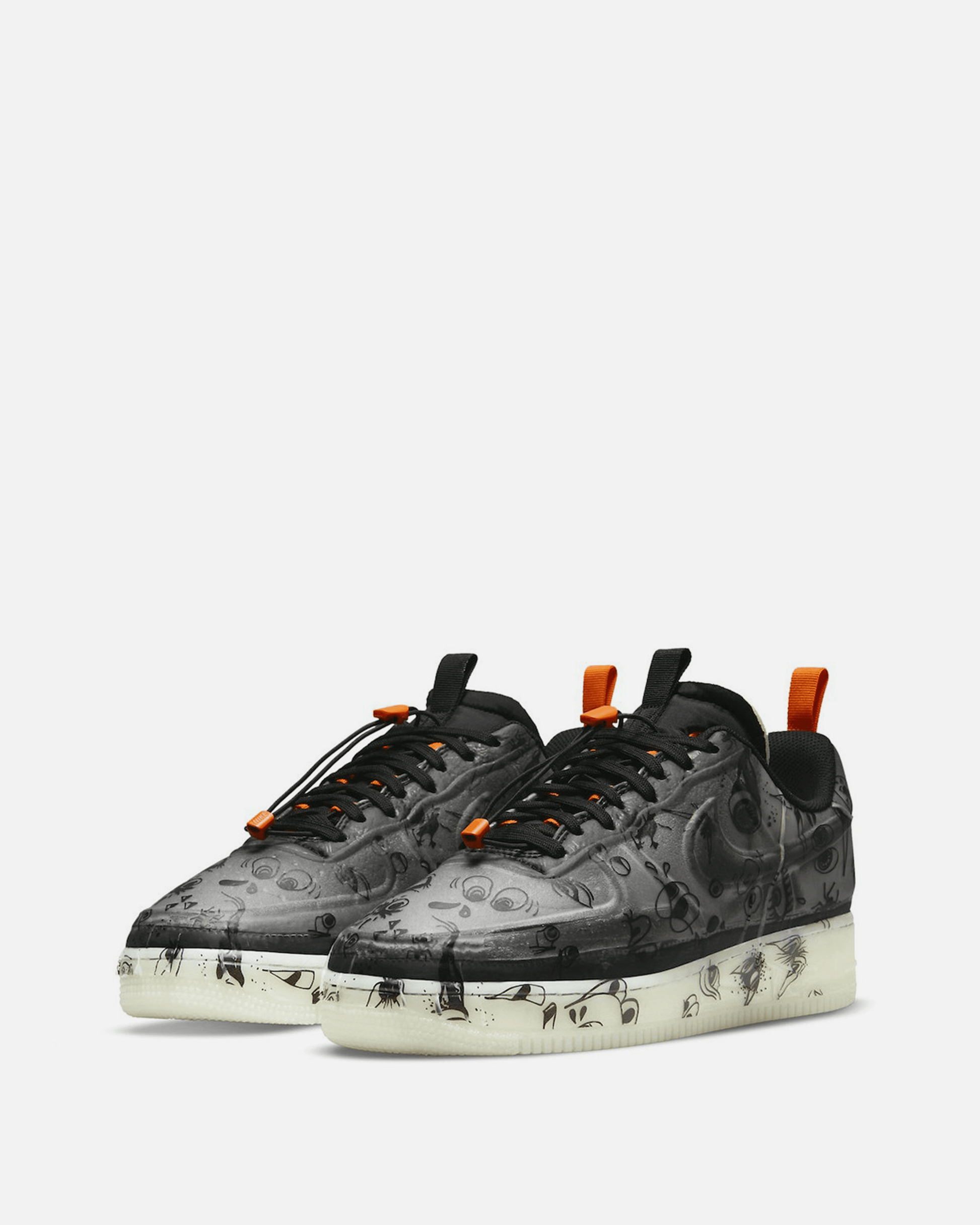 Nike Men's Sneakers Air Force 1 Experimental 'Halloween'