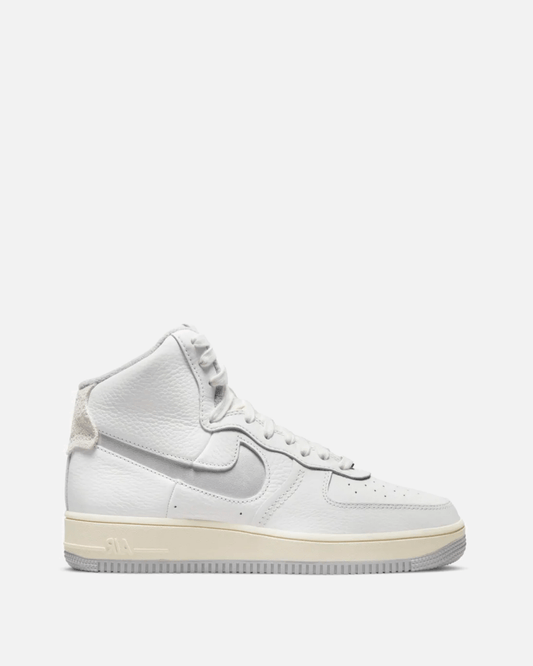Nike Womens Sneakers Air Force 1 High Sculpt 'Silver'