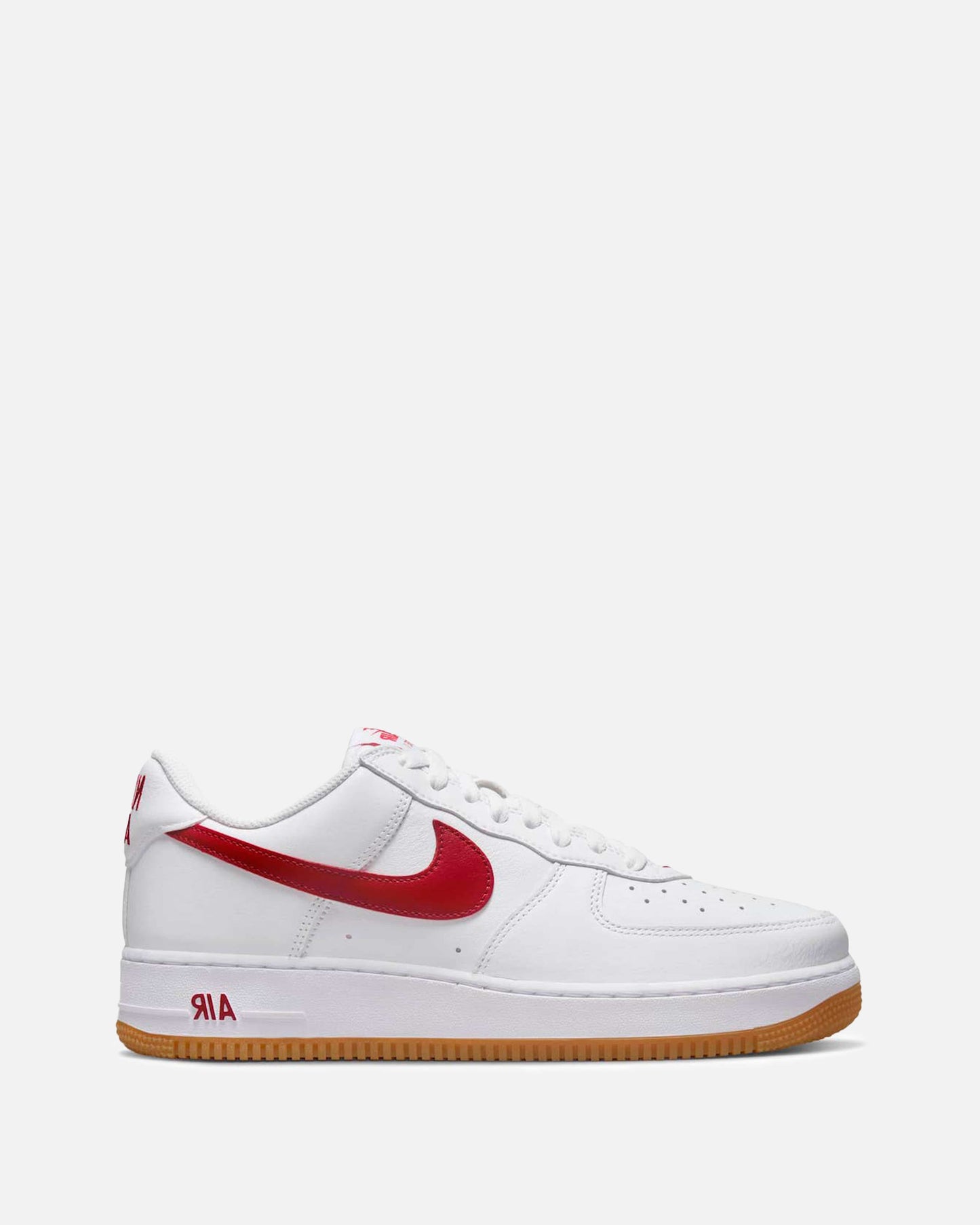 Nike Men's Sneakers Air Force 1 Low Color of the Month 'University Red'