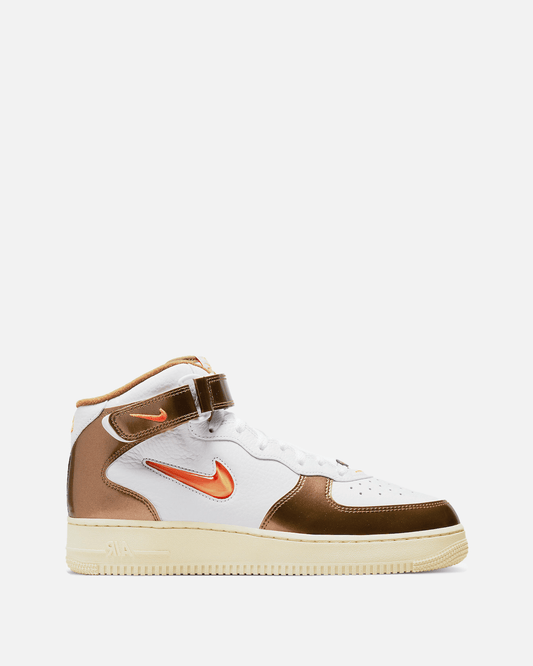 Nike Men's Sneakers Air Force 1 Mid 'Ale Brown'