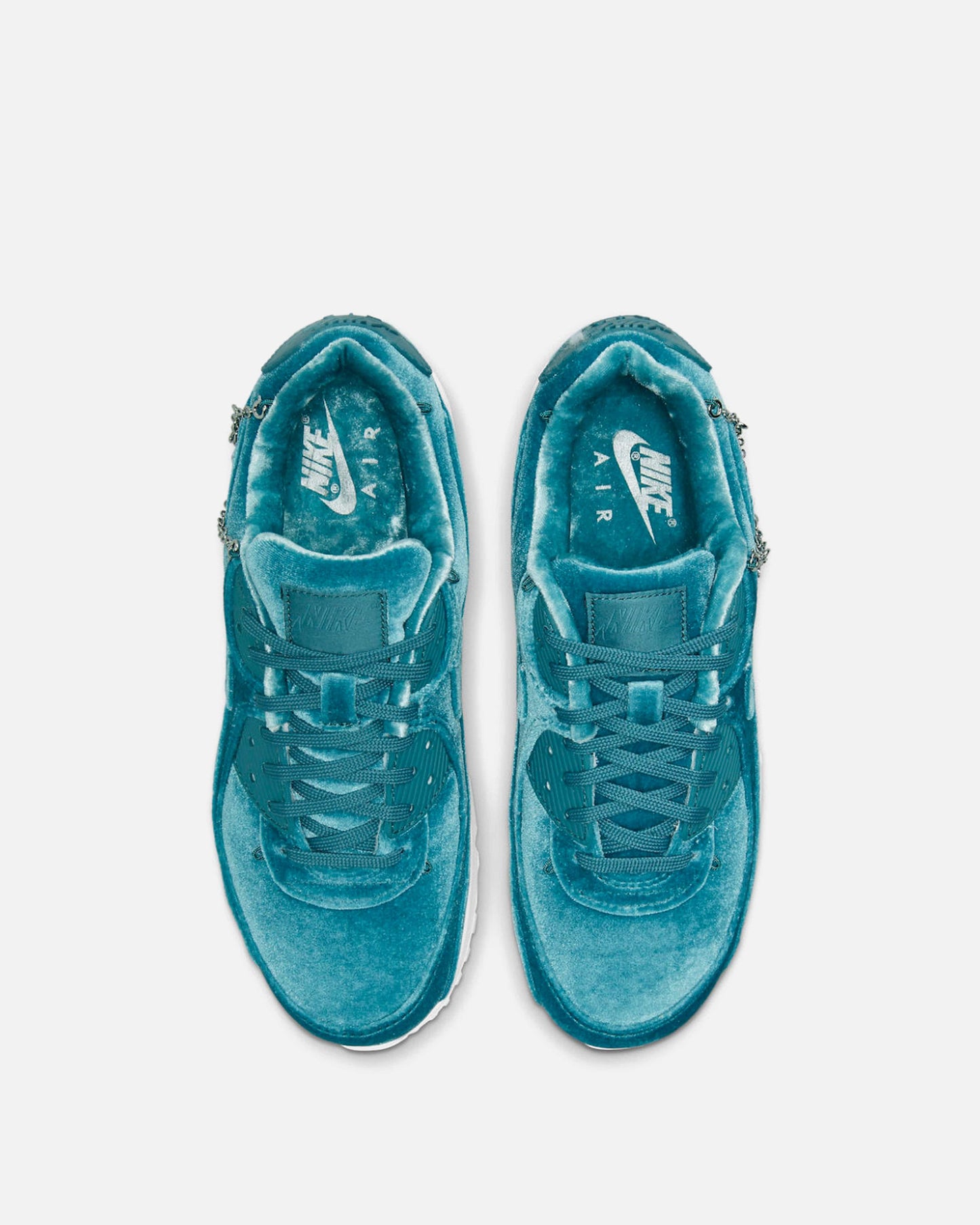 Nike Womens Sneakers Air Max 90 Premium in 'Ash Green'
