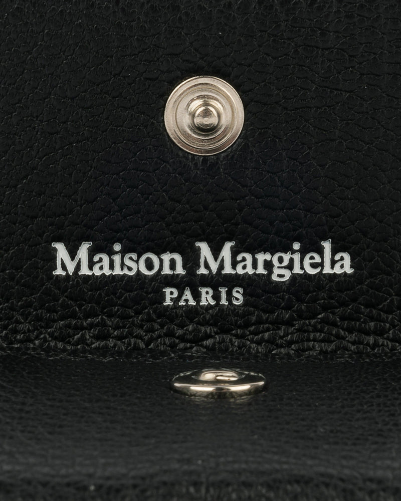 Maison Margiela Leather Goods Airpod Pro Case in Black