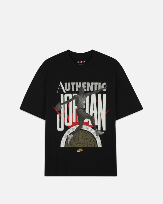 JORDAN Women T-Shirts Aleali May 'Fortune' Oversized Tee in Black