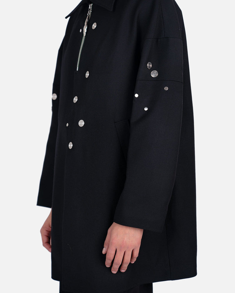 NAMACHEKO Men's Coat Aloros Coat in Black