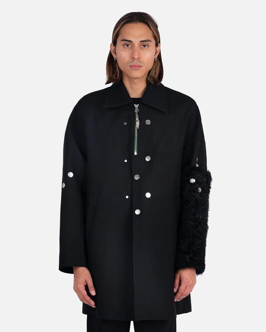 NAMACHEKO Men's Coat Aloros Coat in Black