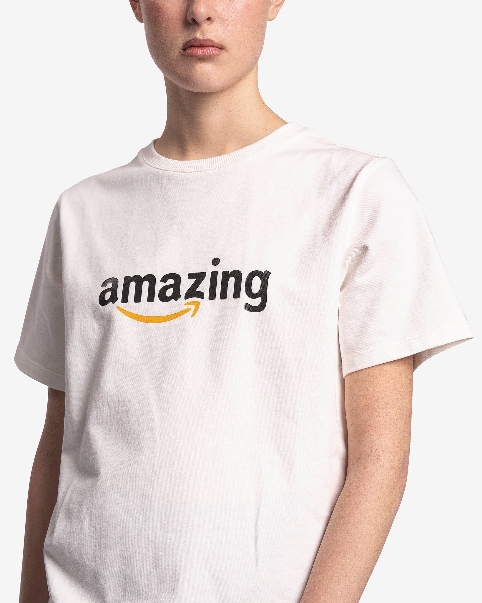 AVAVAV Women T-Shirts Amazing T-Shirt in White