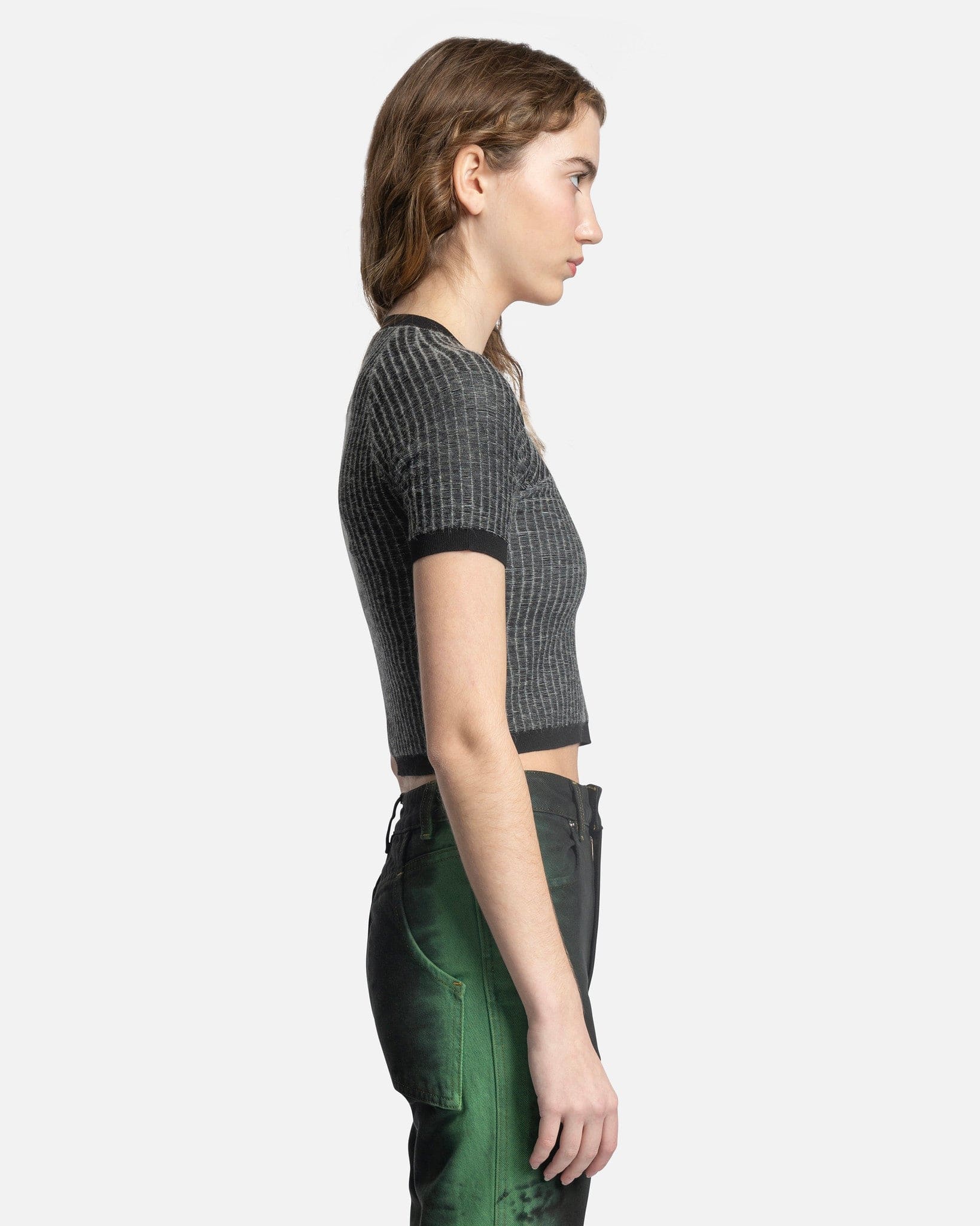 Eckhaus Latta Women T-Shirts Amoretto T-Shirt in Fog