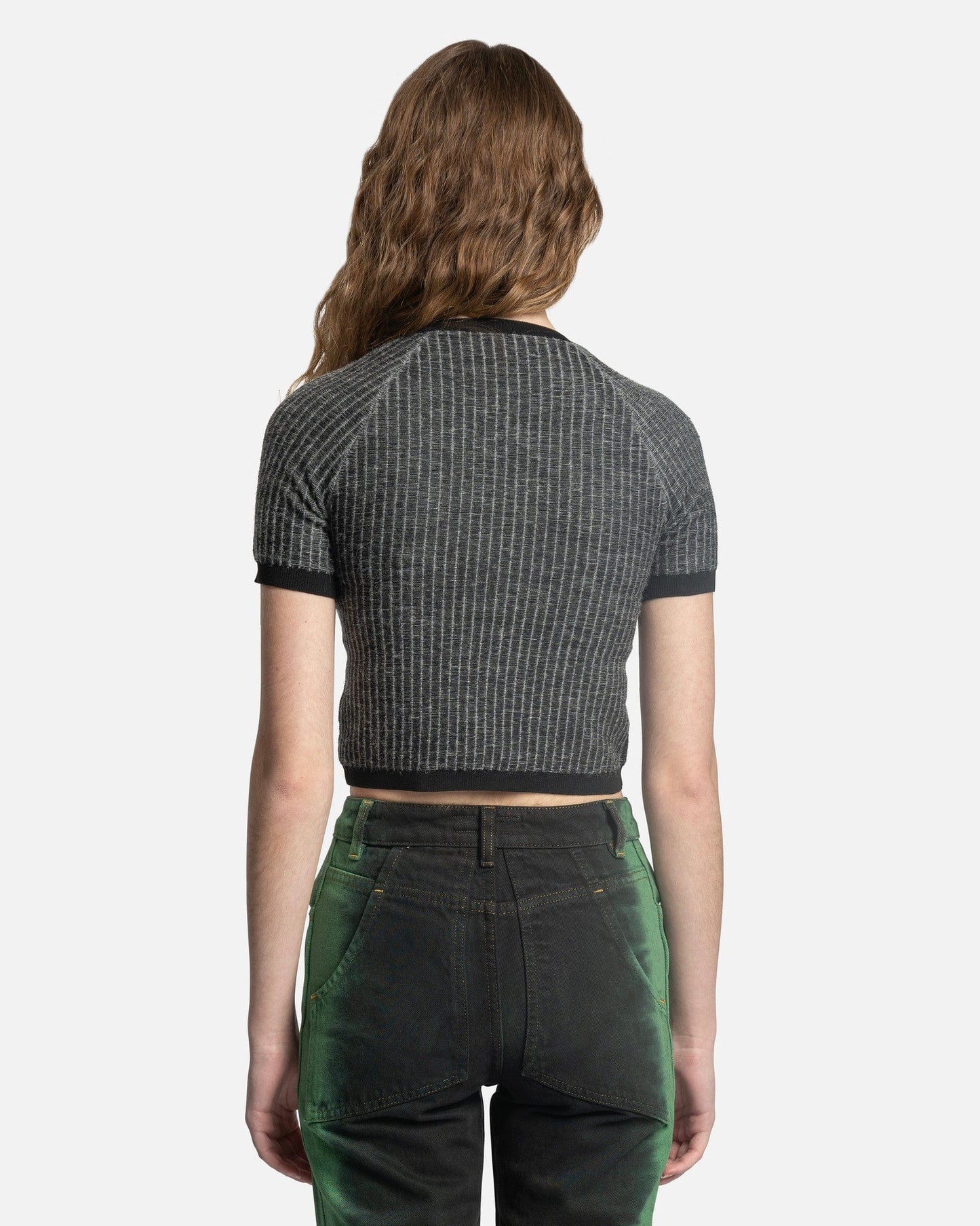 Eckhaus Latta Women T-Shirts Amoretto T-Shirt in Fog