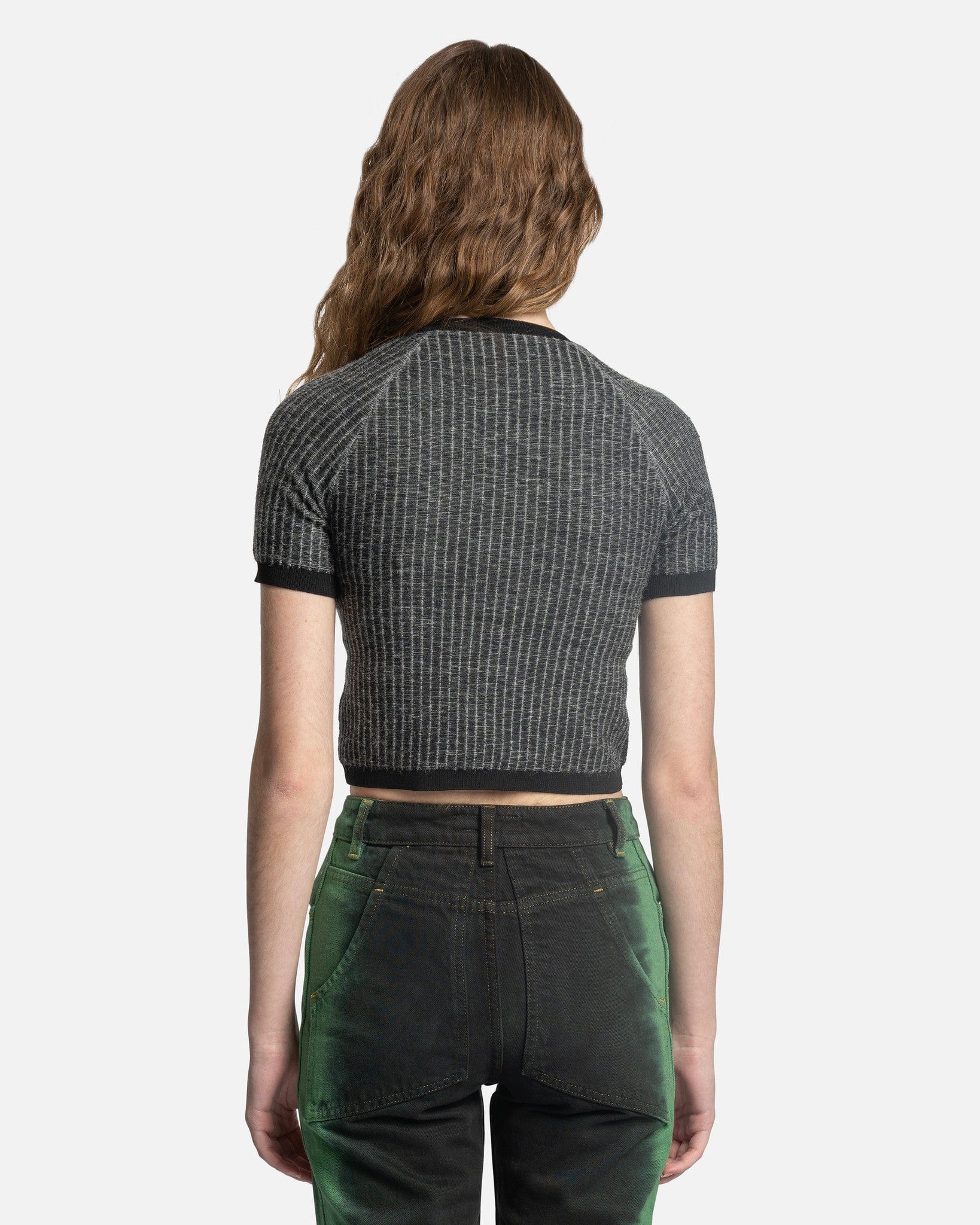 Eckhaus Latta Women T-Shirts Amoretto T-Shirt in Fog