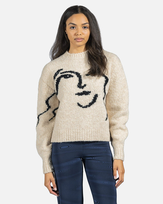 Paloma Wool Women Tops Anita Sweater in Ecru
