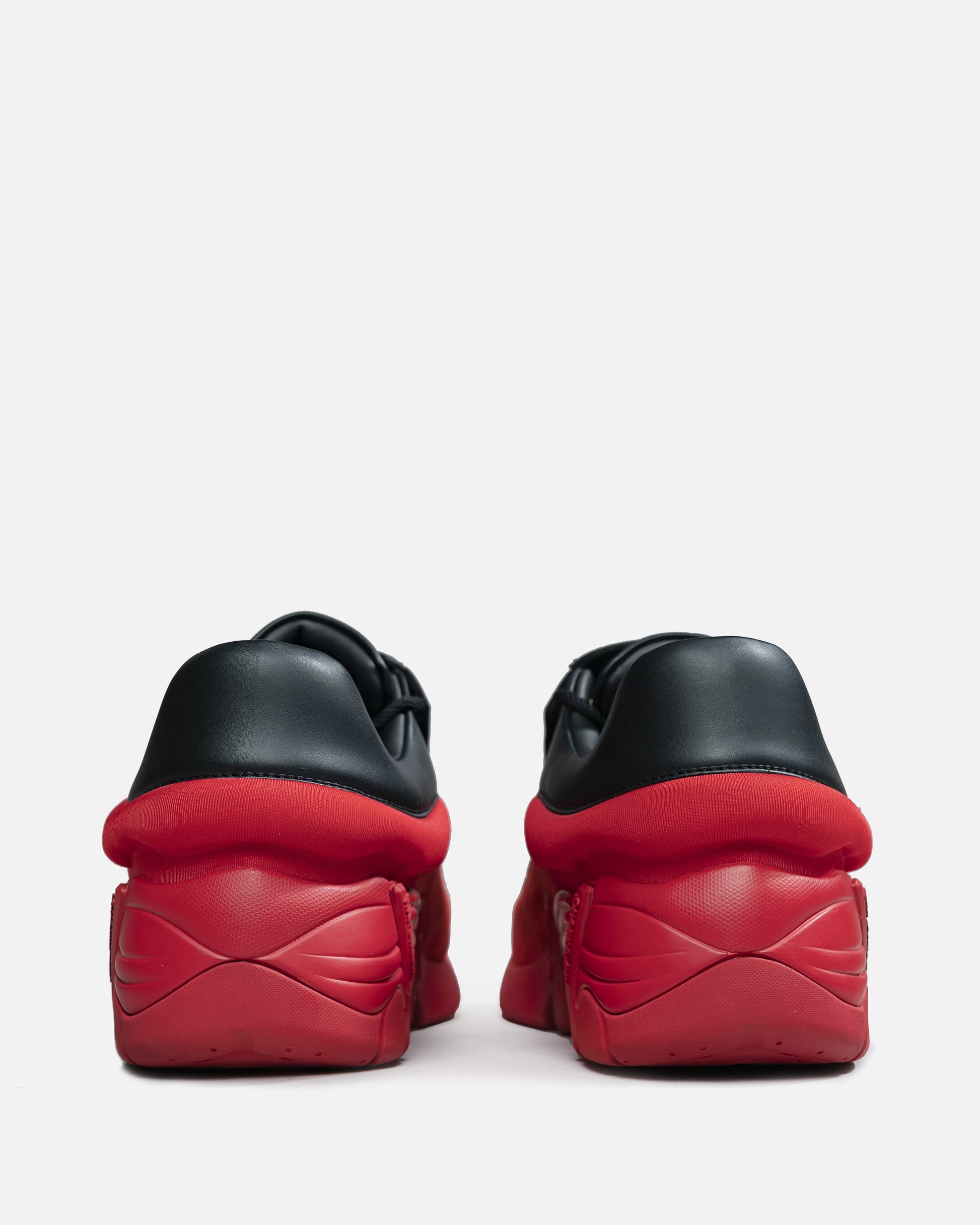 Raf Simons Men's Sneakers Antei in Black & Red
