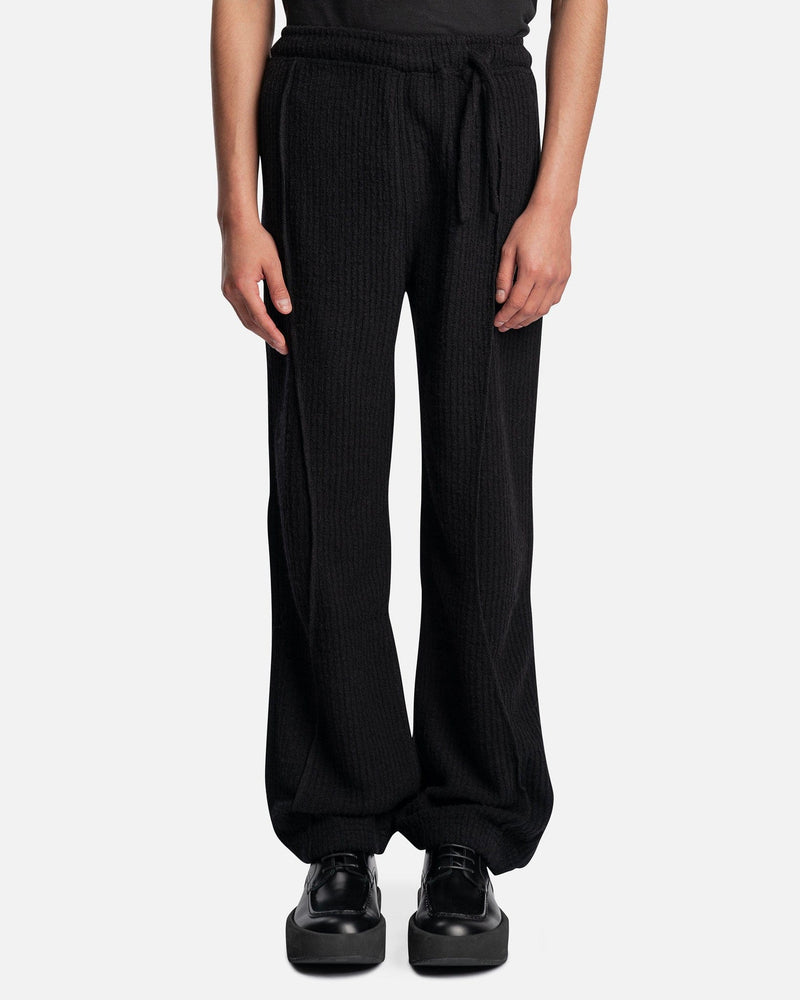 Andersson Bell Men's Pants Anterre Knit Pants in Black