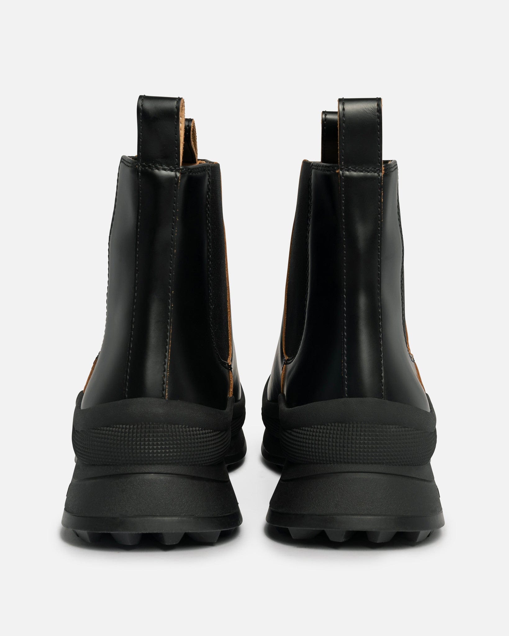 Jil Sander Men's Boots Antik Leather Ankle Boot in Black