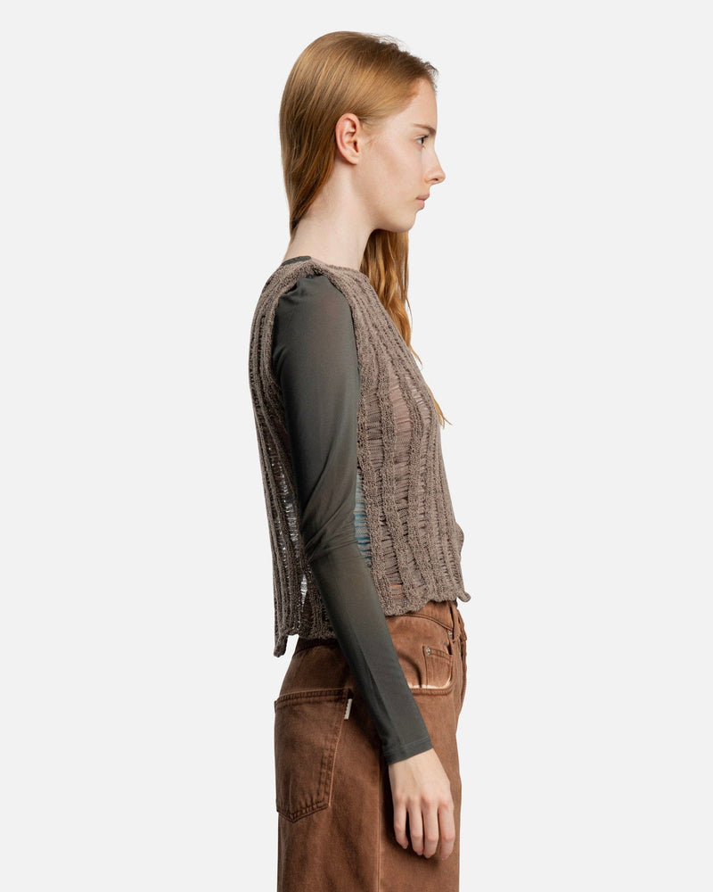 Aperol Tank Top in Taupe – SVRN