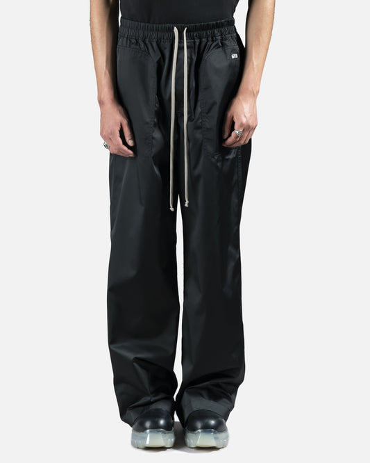 Rick Owens DRKSHDW Men's Pants Apostle Drawstring Pant in Black