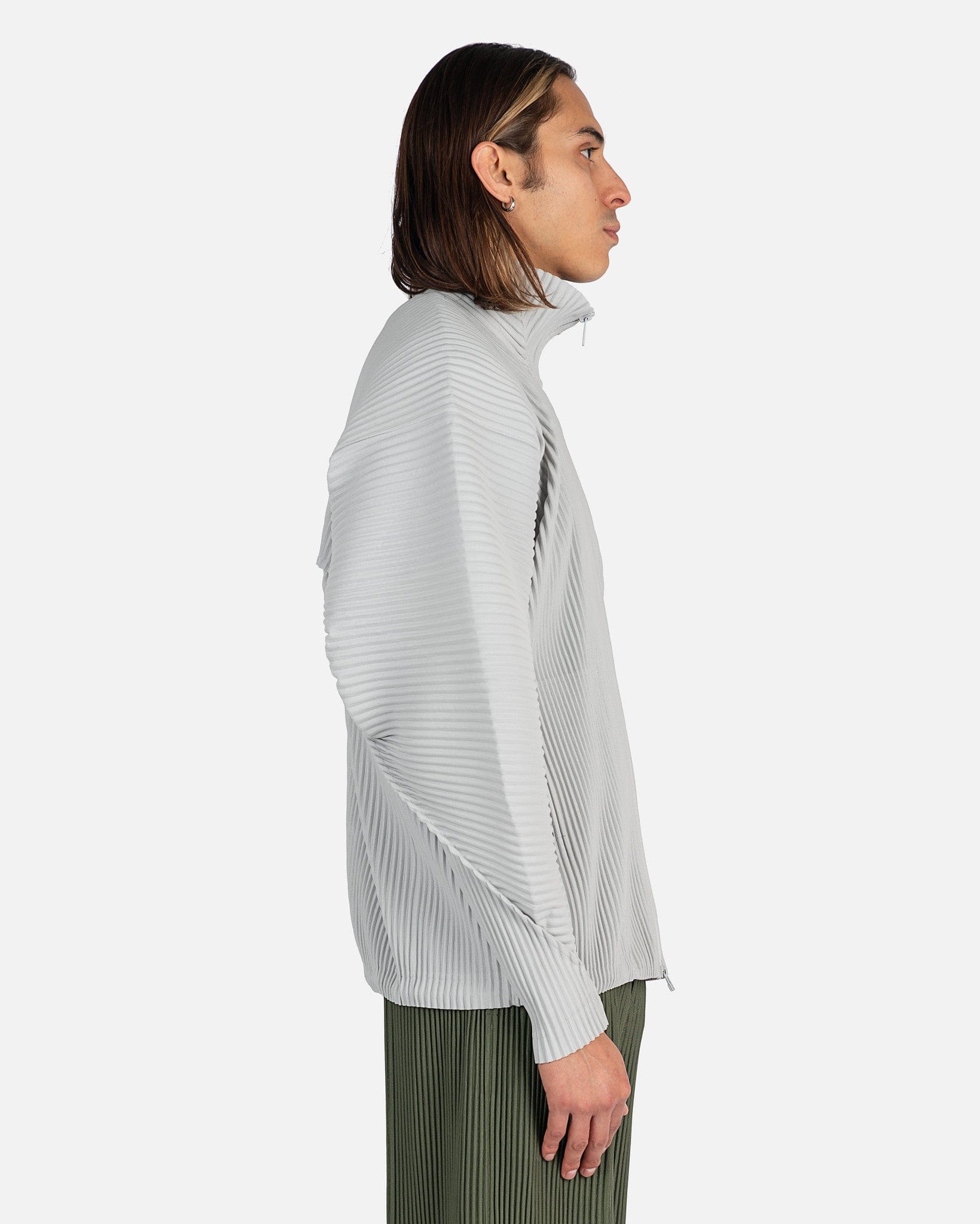 Arc Jacket in Light Grey – SVRN