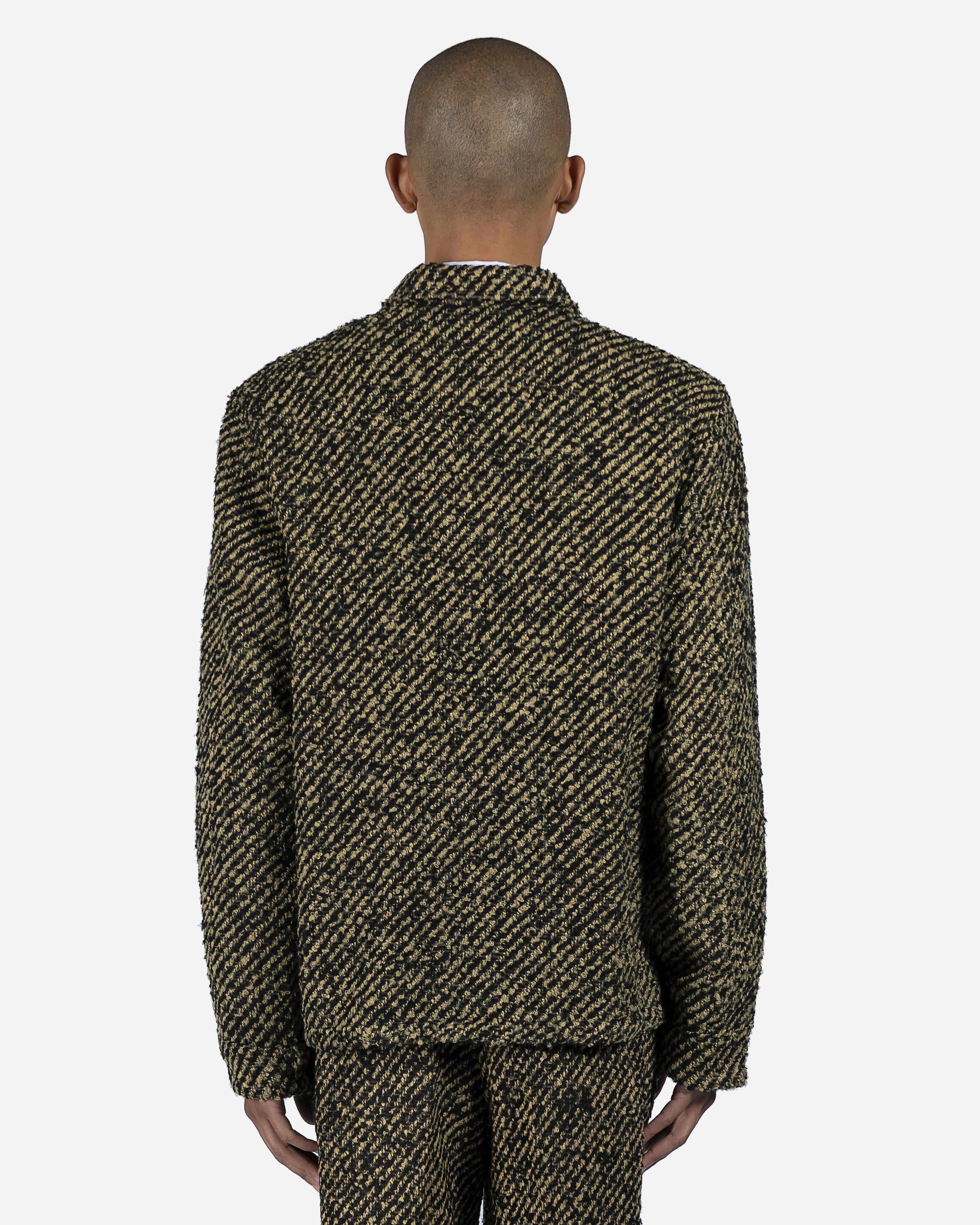 Archive Box Jacket in Black/Beige – SVRN