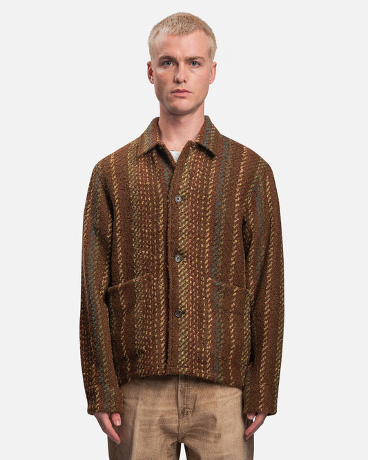 Our Legacy Men's Jackets Archive Box Jacket in Kaleidoscope Jazz Wool