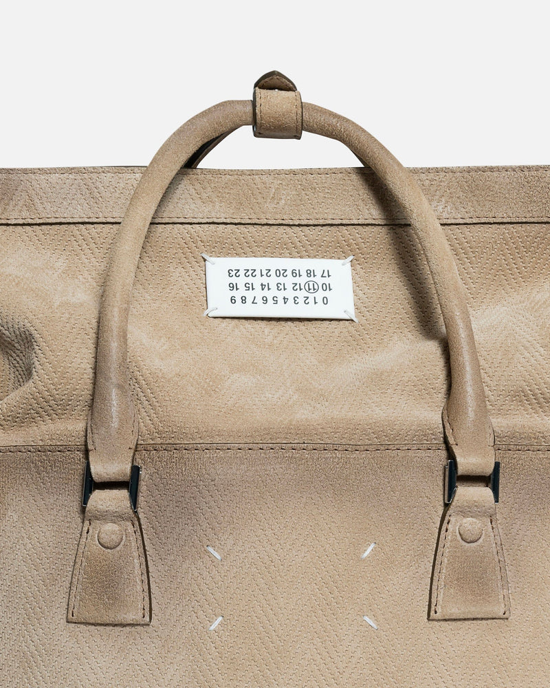 Maison Margiela Men's Bags Artist Recicla 5AC Backpack in Beige