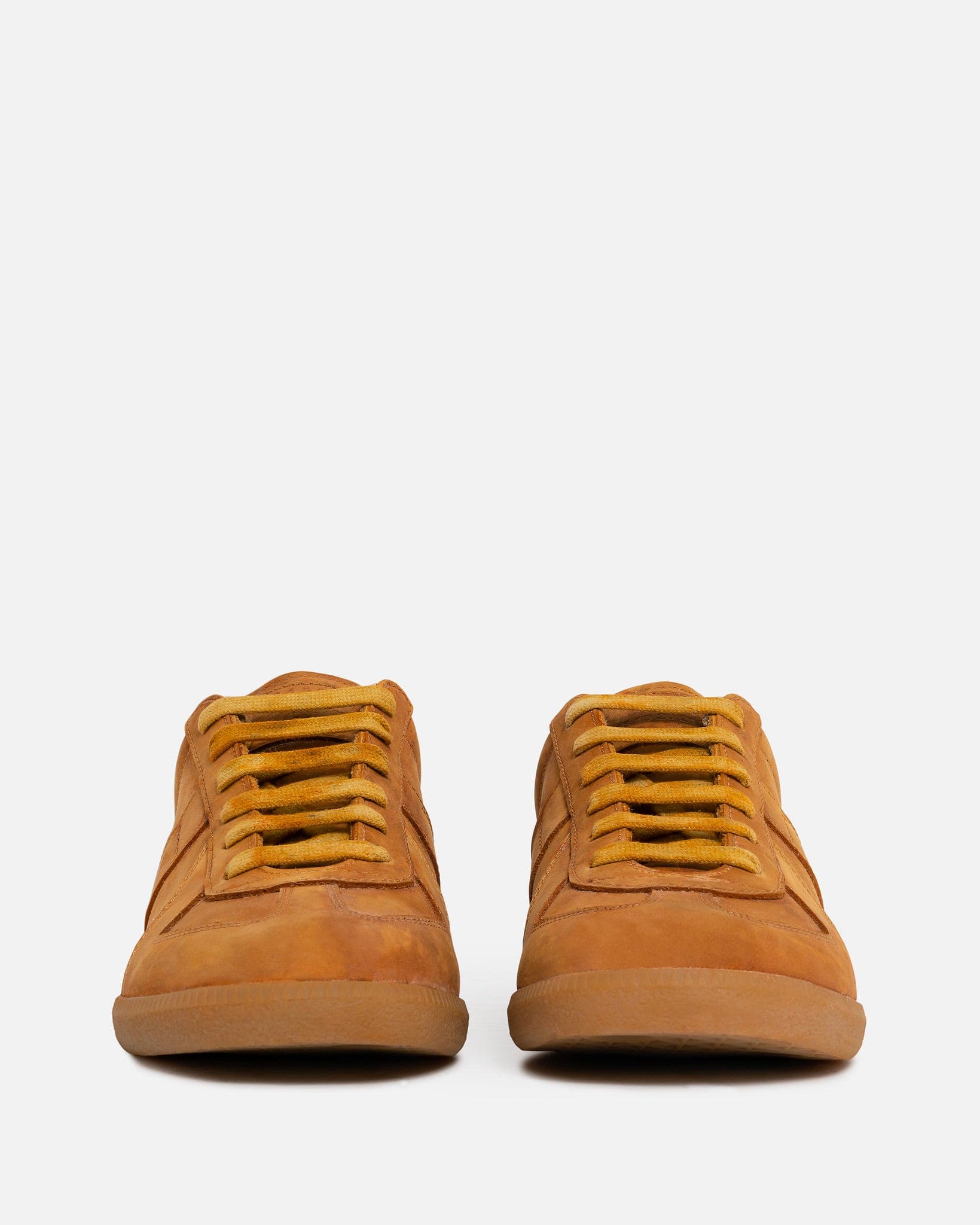 Maison Margiela Men's Sneakers Artist Recicla Replica Sneakers in Almond