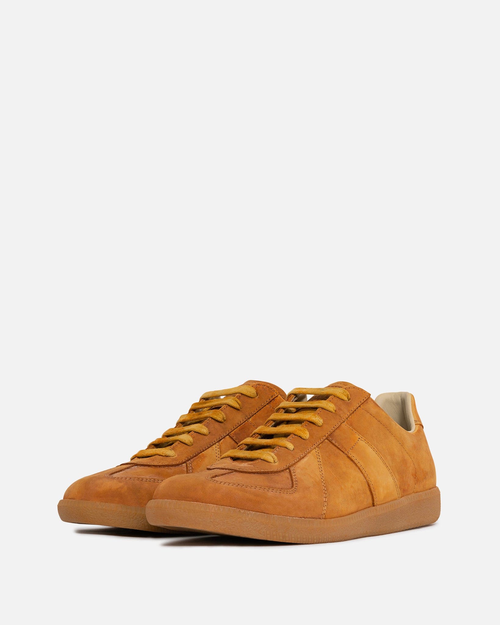 Maison Margiela Men's Sneakers Artist Recicla Replica Sneakers in Almond
