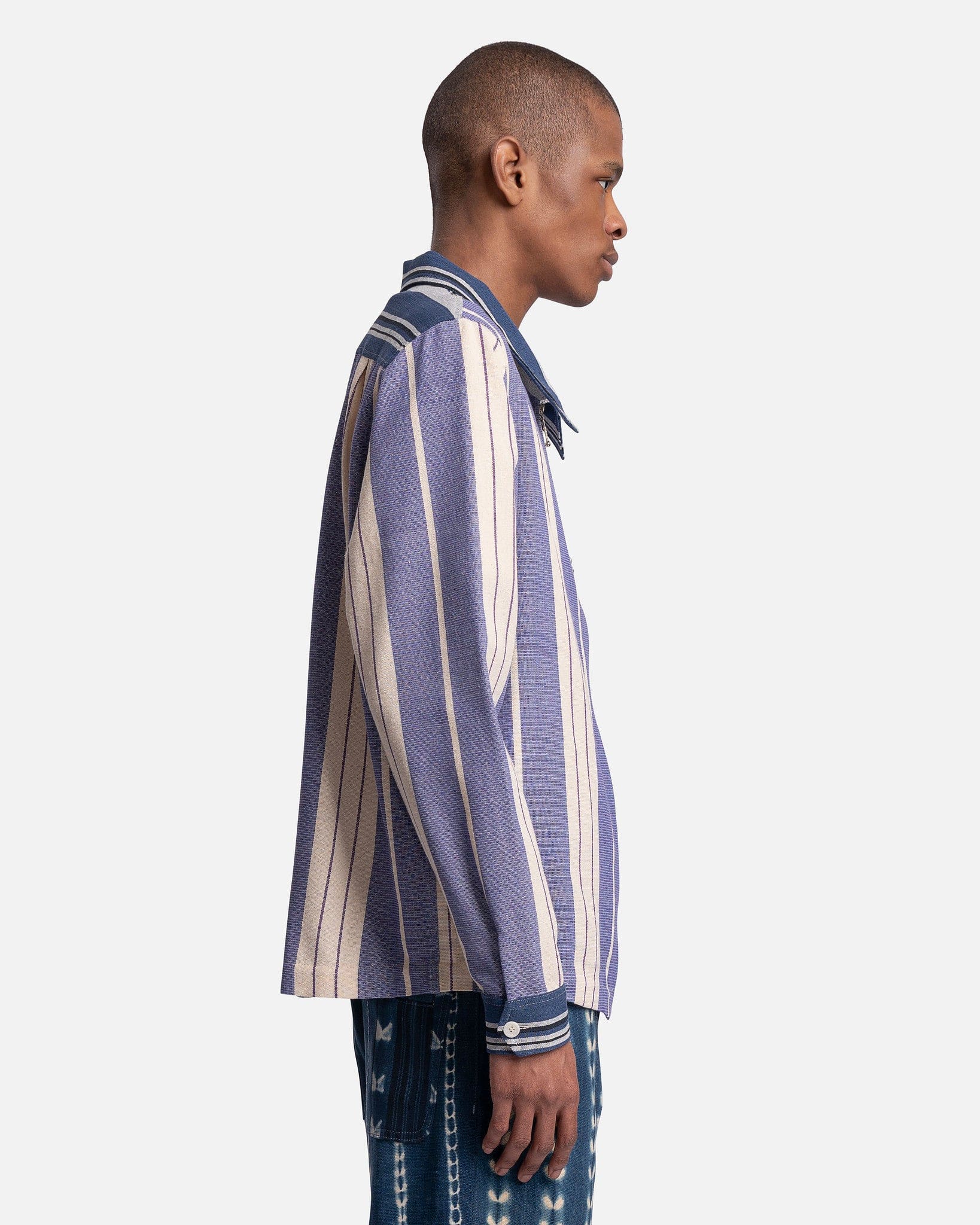 Atlantic Jacket in Blue/White – SVRN