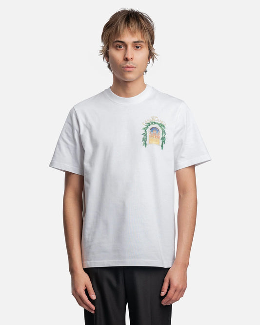 Casablanca Men's T-Shirts Avenida T-shirt in White