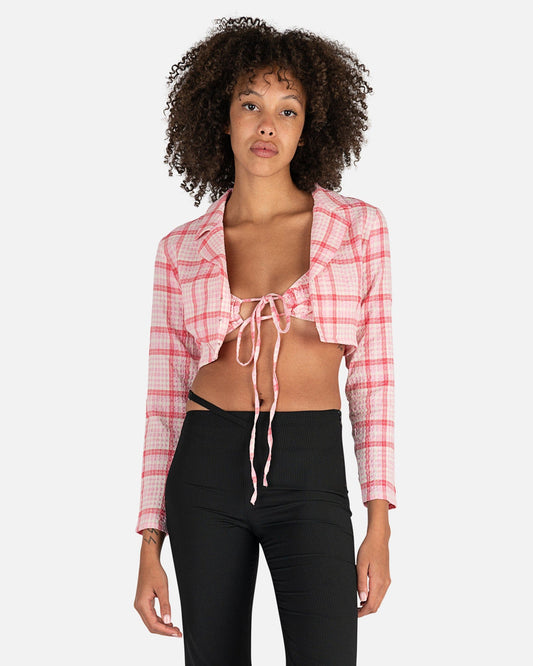 Paloma Wool Women Tops Bailen Top in Pink
