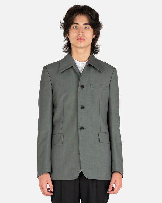 Dries Van Noten Men's Jackets Balfour in Light Green