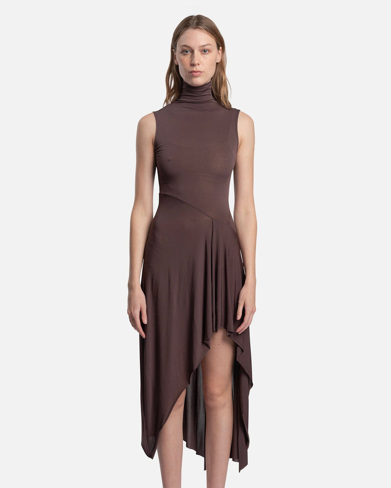 Balongo Sleeveless Dress in Brown – SVRN