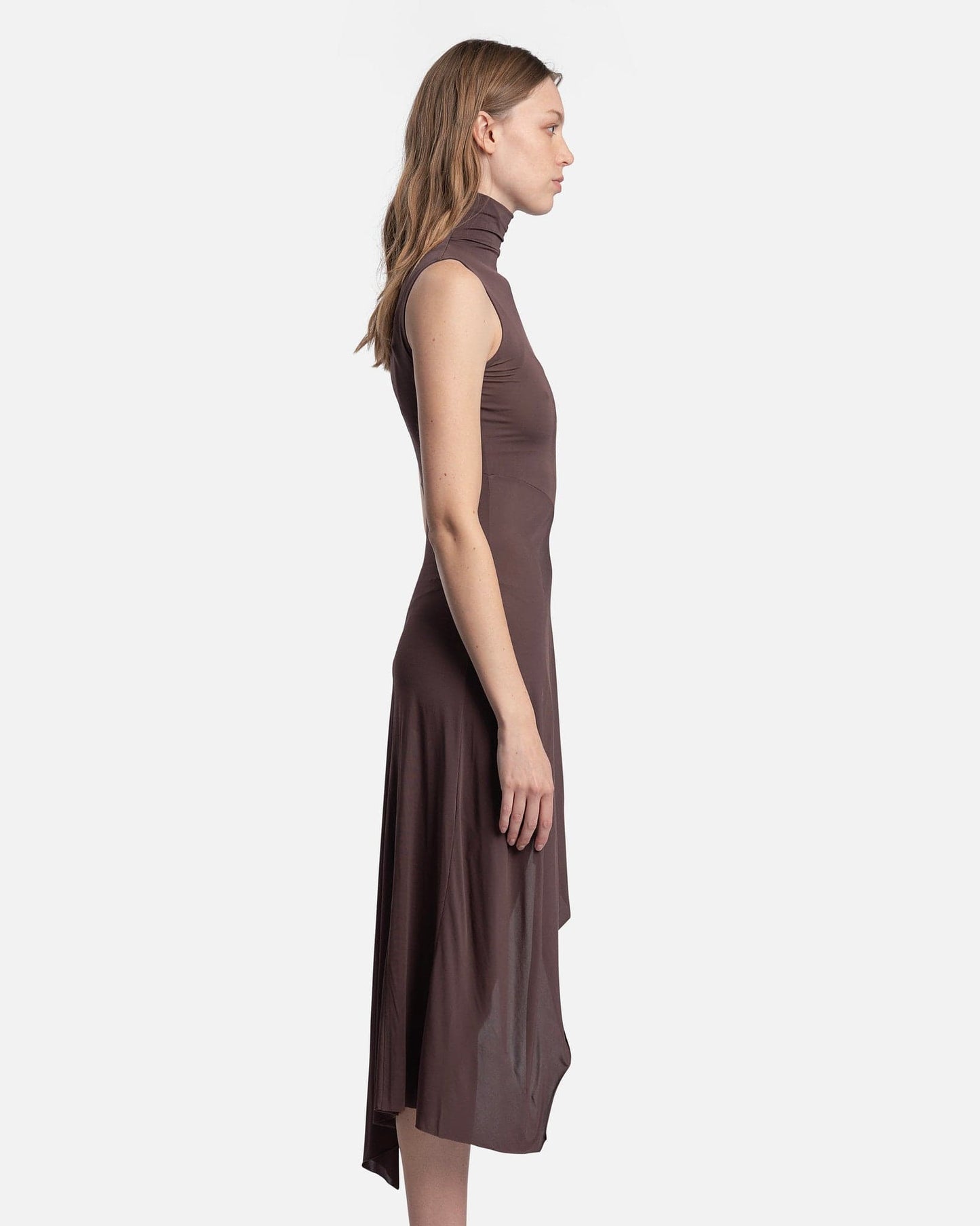 Paloma Wool Women Dresses Balongo Sleeveless Dress in Brown